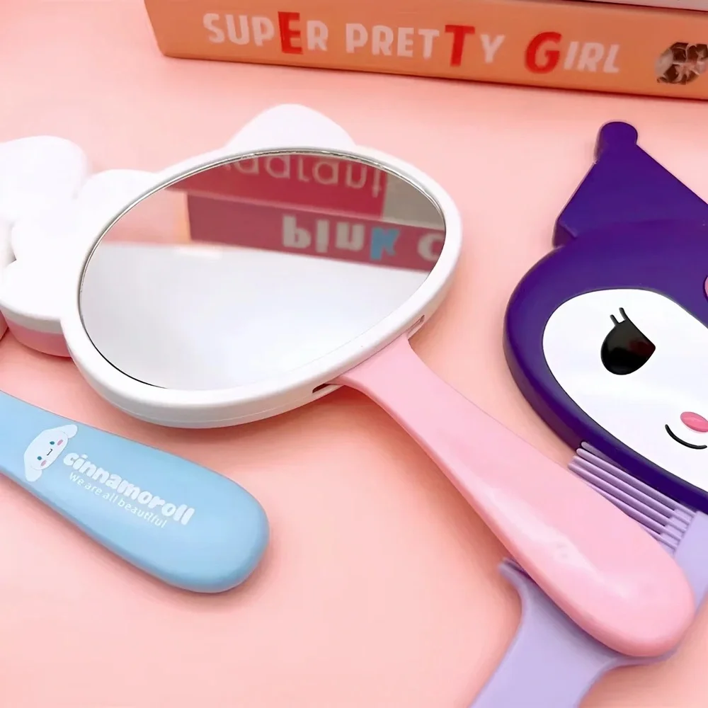 Sanrio Mirror with Comb Vanity Set Hello Kitty Kuromi My Melody